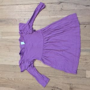 Late Quinn purple toddler dress size 2T